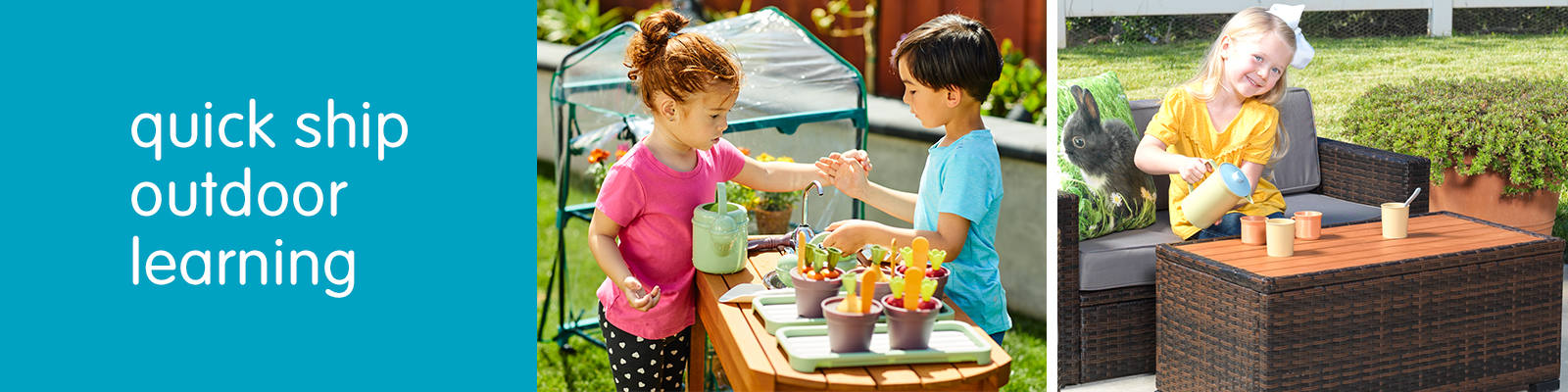 Quick Ship Outdoor Learning